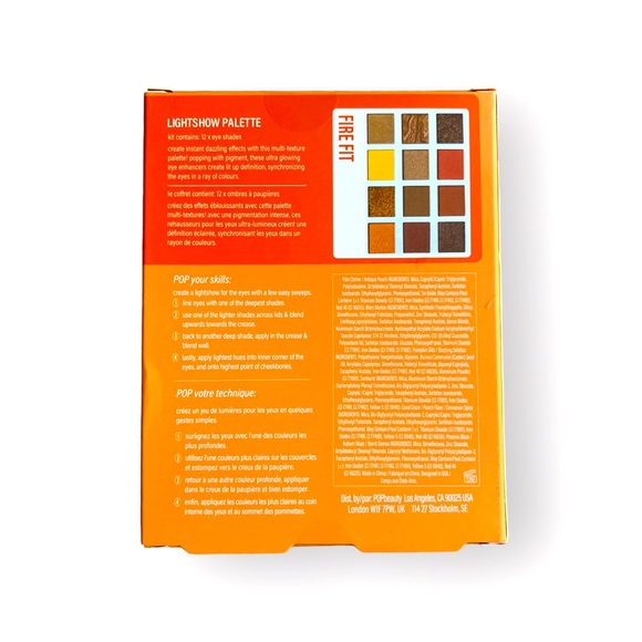 Pop Beauty Lightshow Eyeshadow Palette Fire Fit - Picture 5 of 5